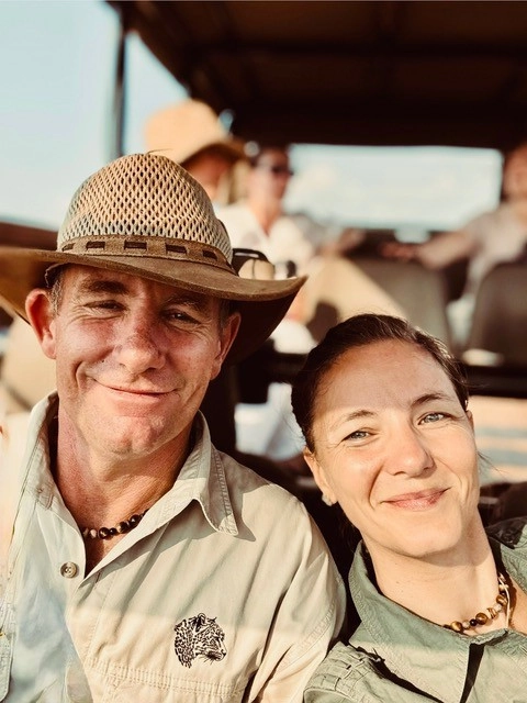 Antje and Jacob — your guides at Nyala Kruger Safari